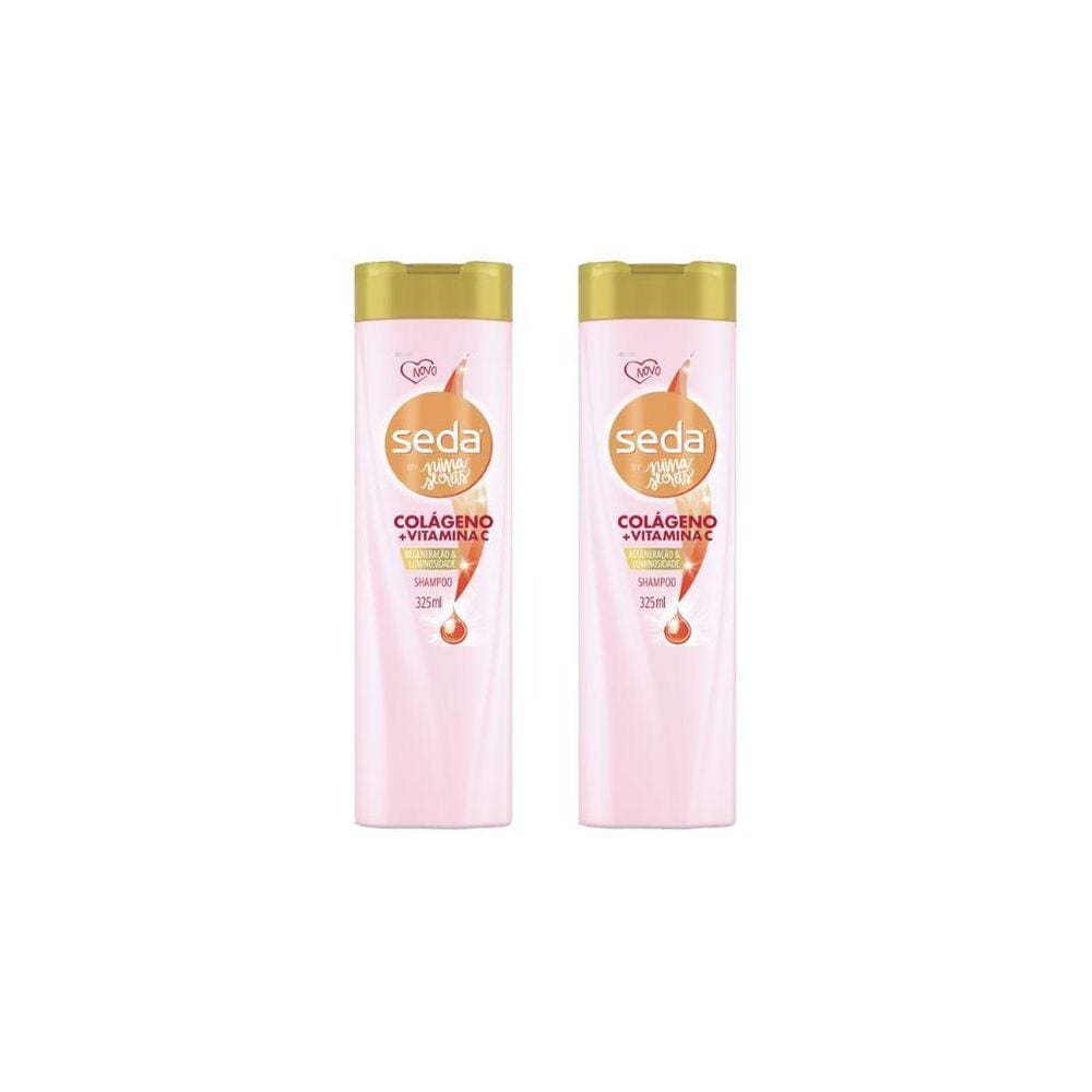 Shampoo Seda 325Ml Colageno/Vitamina C-Kit C/2Un