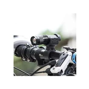 Suporte De Farol Lanterna Para Guidão Bicicleta Bike 360º
