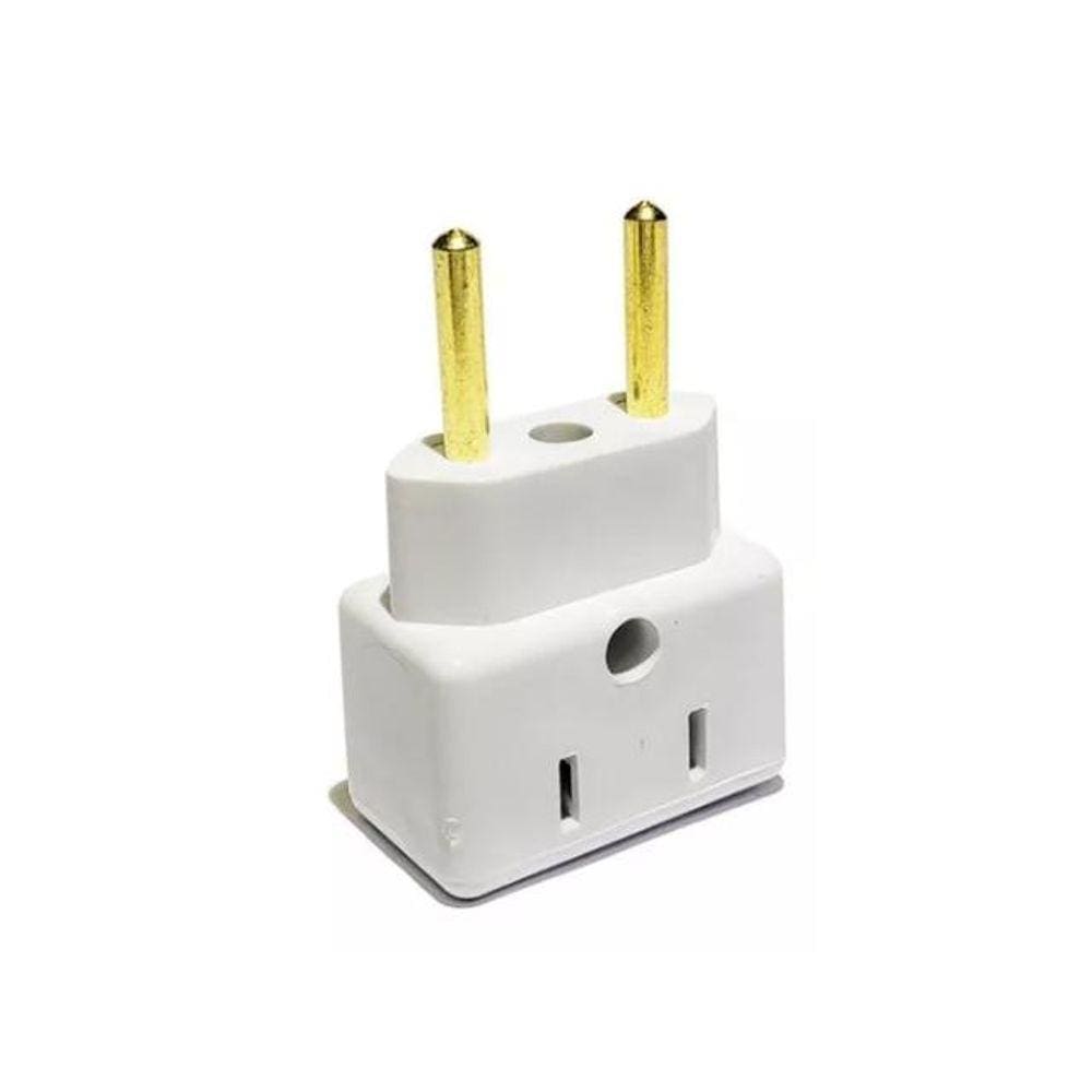 2 Adaptadores de Tomada 10A - 20A/250V