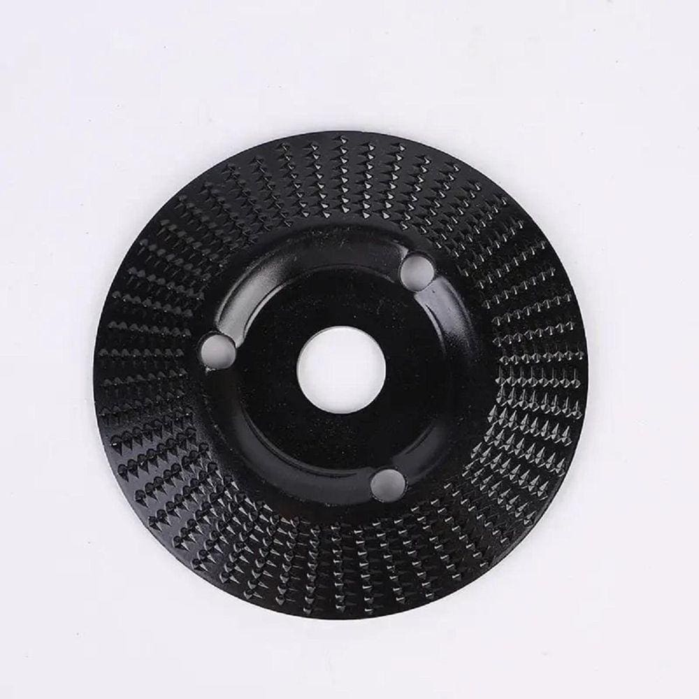 Disco Rebolo Esmerilhadeira Madeira Desbaste Preto Plano 22Mm