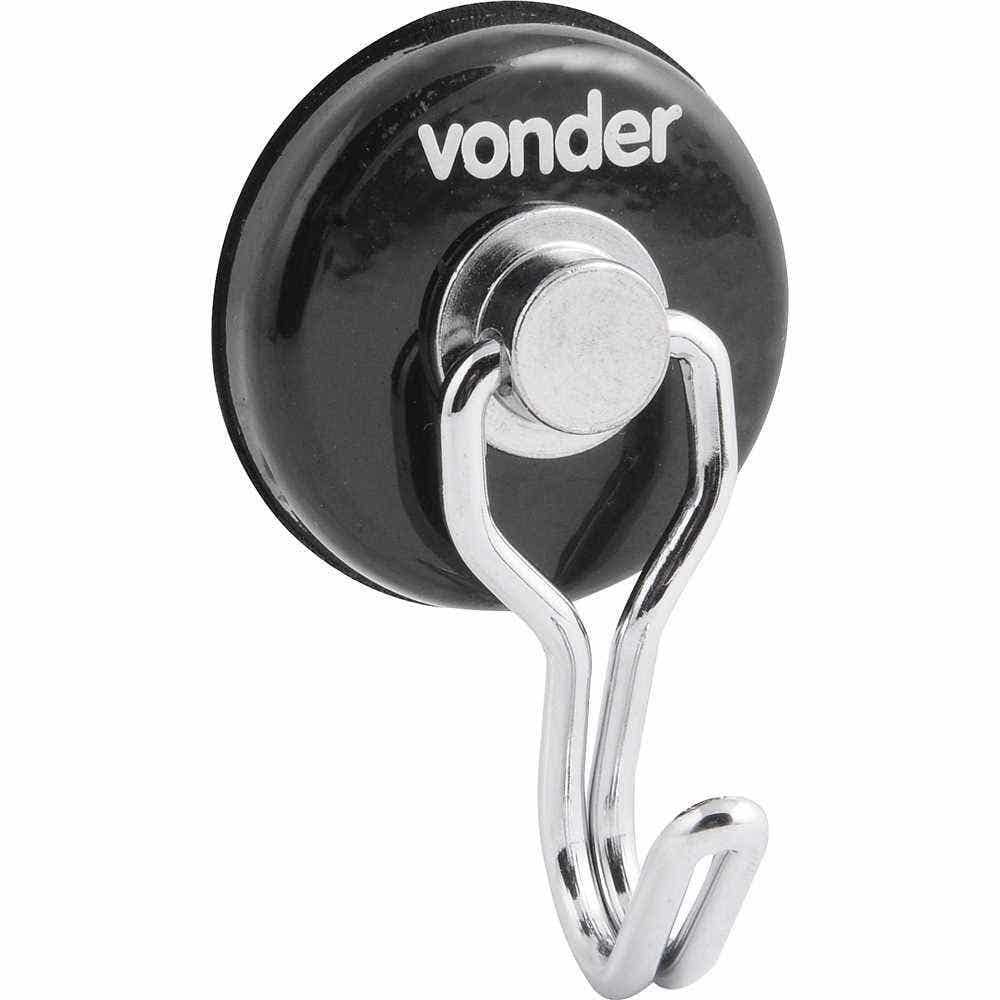 Gancho Magnético 38mm Cromado 30kgf VONDER