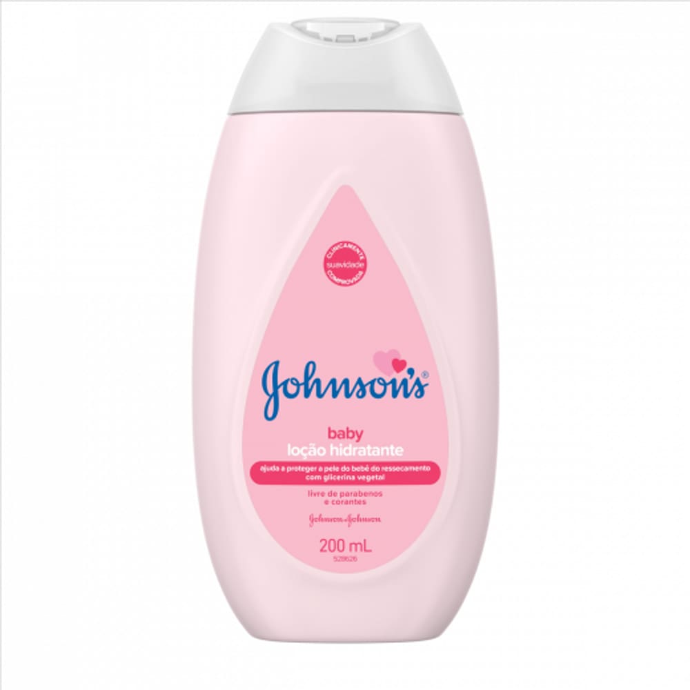 Loção Hidratante Johnson`s Baby Tradicional 200ml