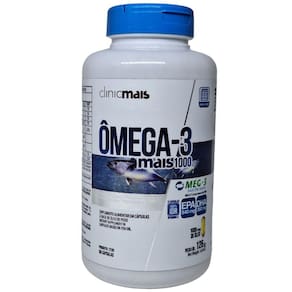 Ômega 3 Óleo de Peixe 90 Cápsulas de 1000mg