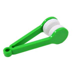 Mini Escova Limpa óculos Verde