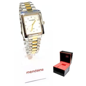 Relógio Mondaine Feminino Analógico Quadrado 32480LPMVBE3