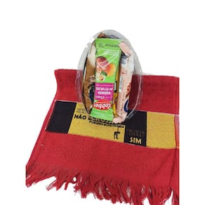 Kit Presente de Páscoa para Academias + Barra de cereais + Toalha fitness Exclusiva