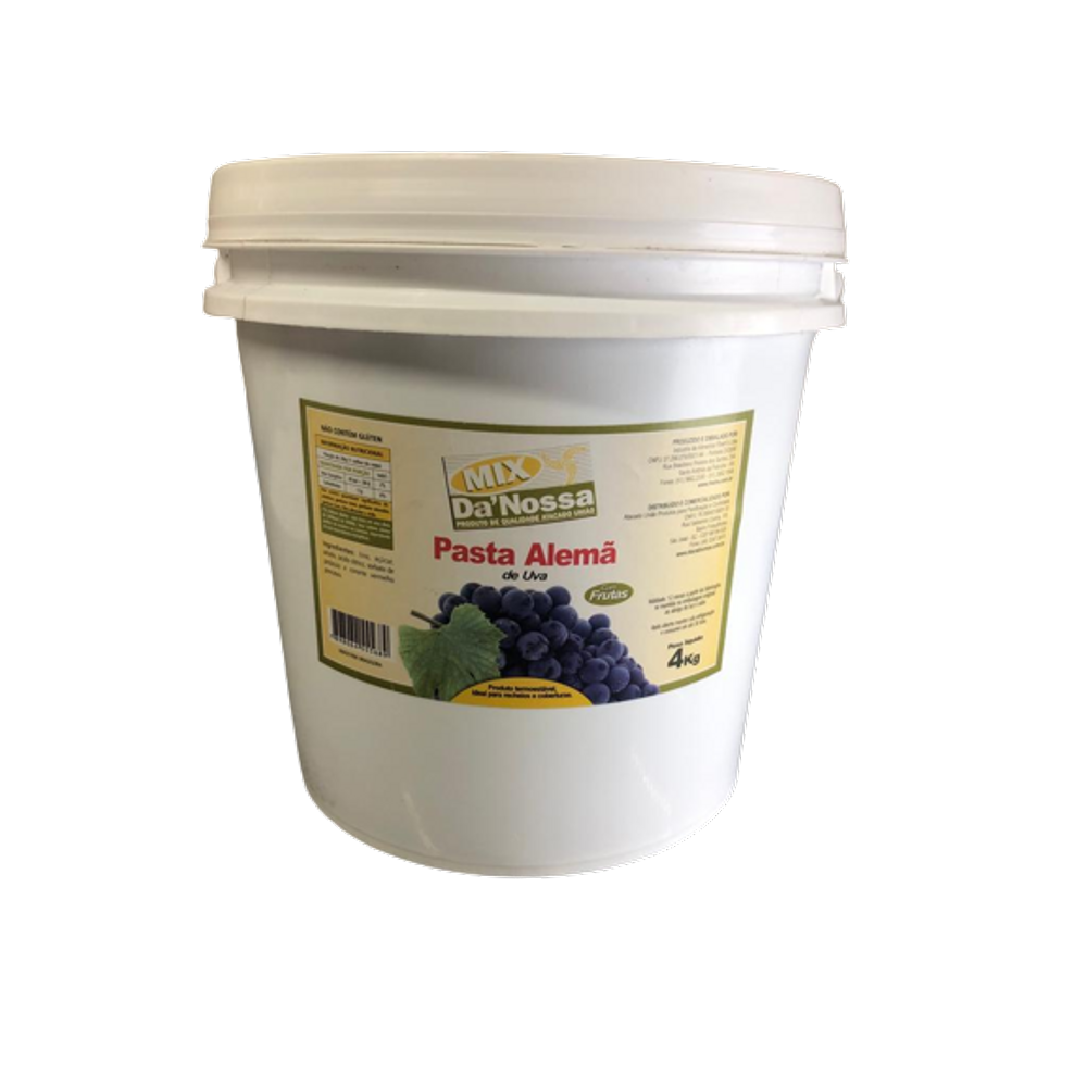 Pasta Alemã Uva 4kg - Da Nossa
