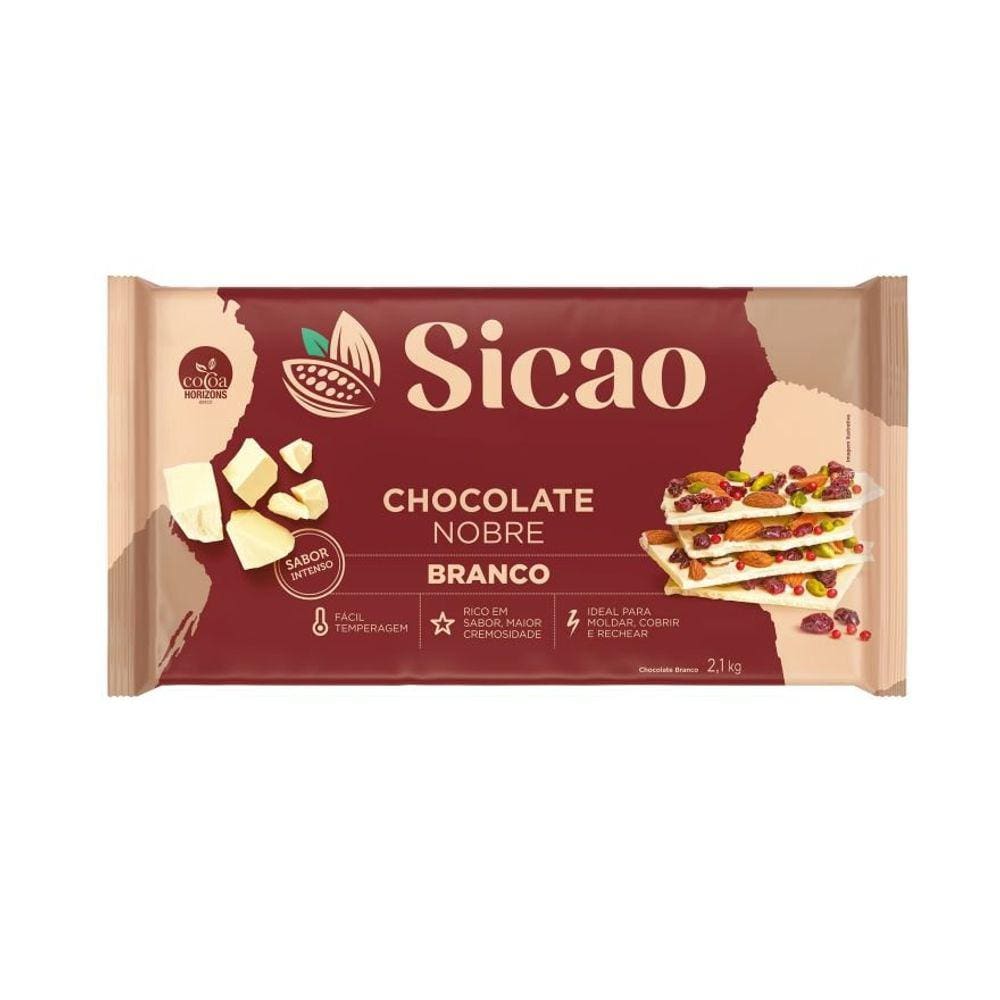 Chocolate Branco 2,1kg - Sicao