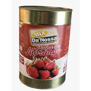 Polpa De Morango 4,3kg - Da Nossa
