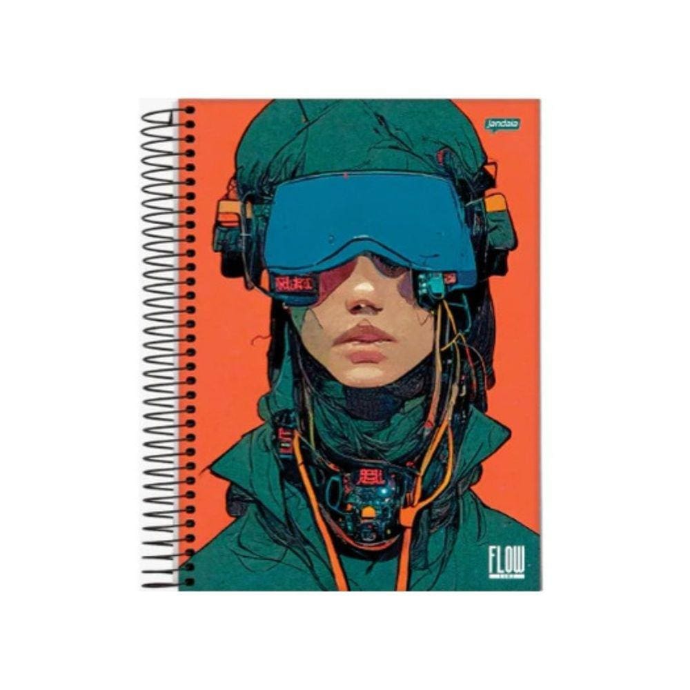 Caderno Universitário  Flow Line
