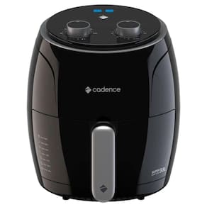 Fritadeira AIR FRYER Cadence Super Cook 3,8L 1300W - FRT410-127  Preto  110 VOLTS