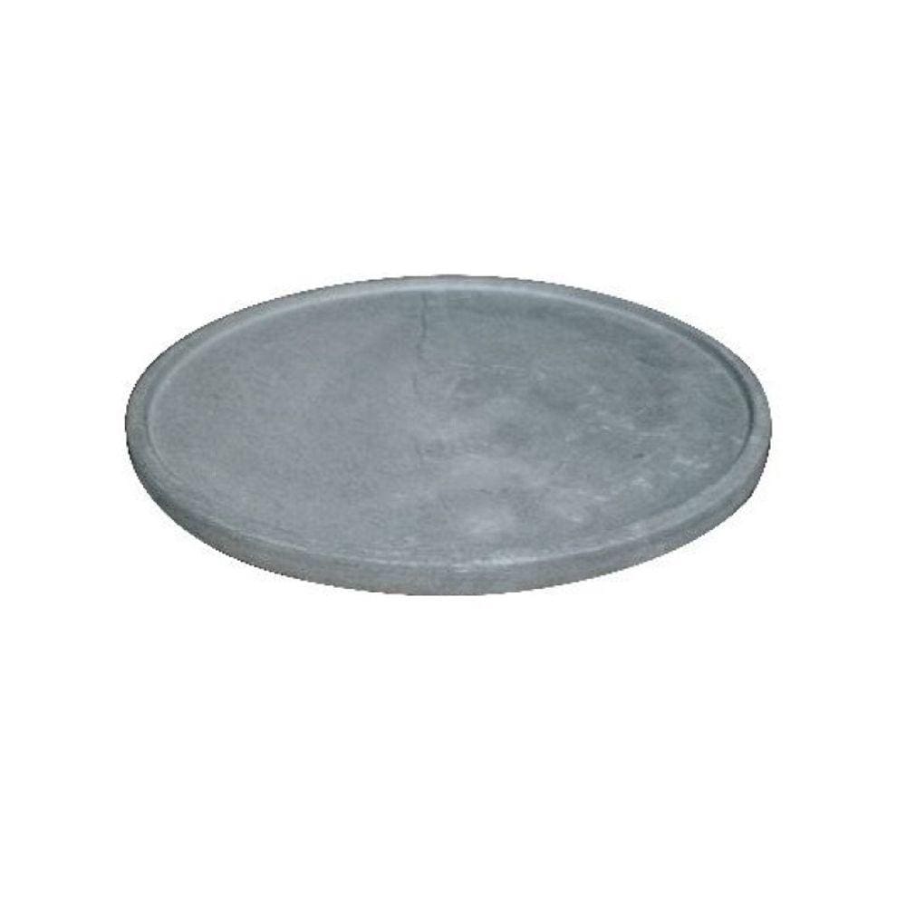 Forma de pizza em pedra sabão  de 30 cm sem alças e sem aro