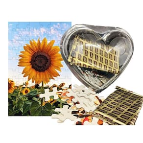 Presente Páscoa Diet Chocolate Idosos + 1 Quebra-Cabeça