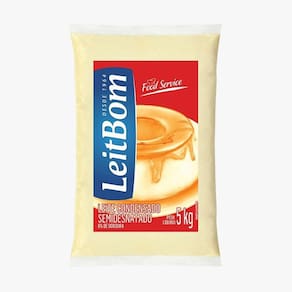 Leite Condensado Semi Desnatado 5kg - Leite Bom