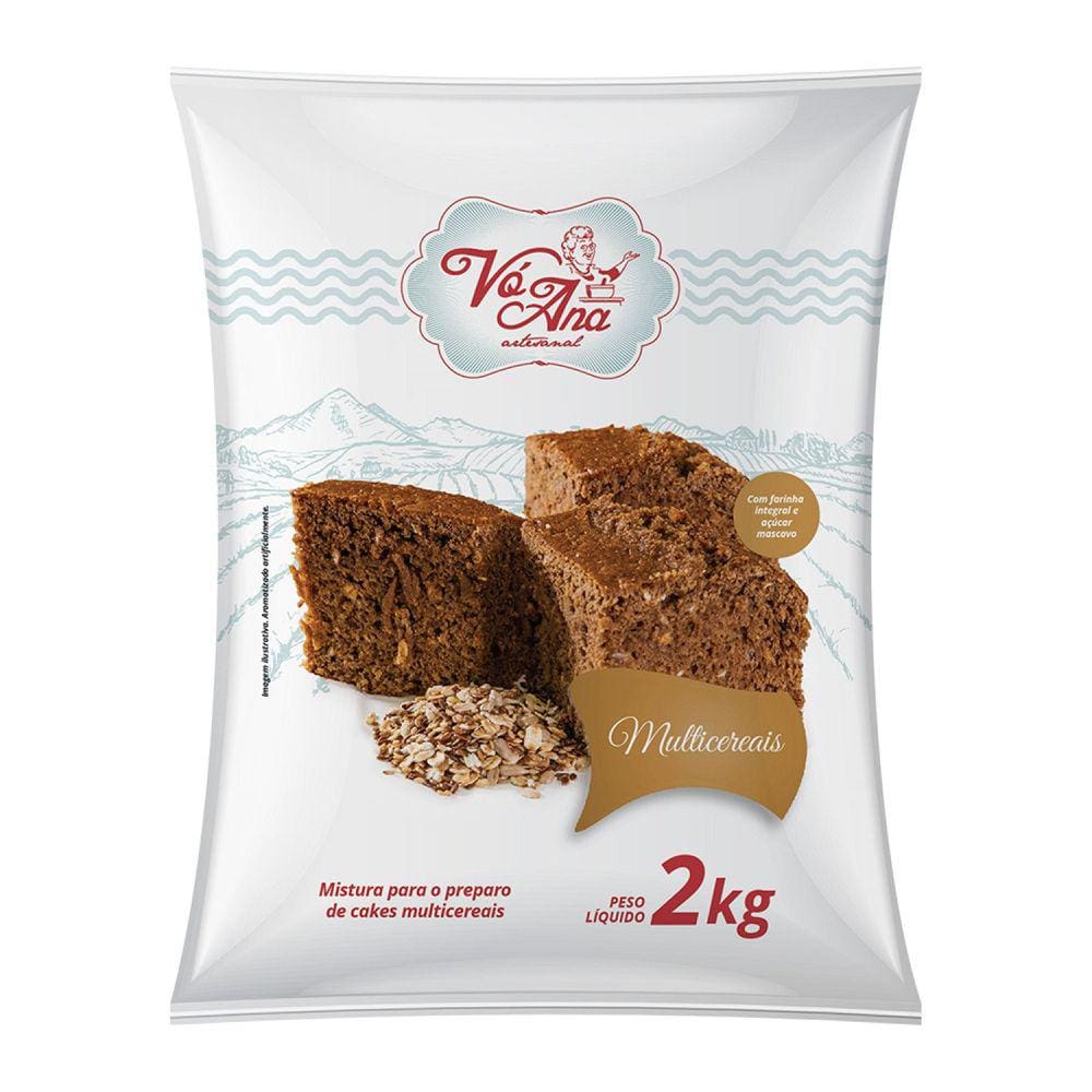 Cake Multicereais 2kg - Vó Ana