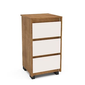 Mesa de Cabeceira Coimbra 3 Gavetas Politorno