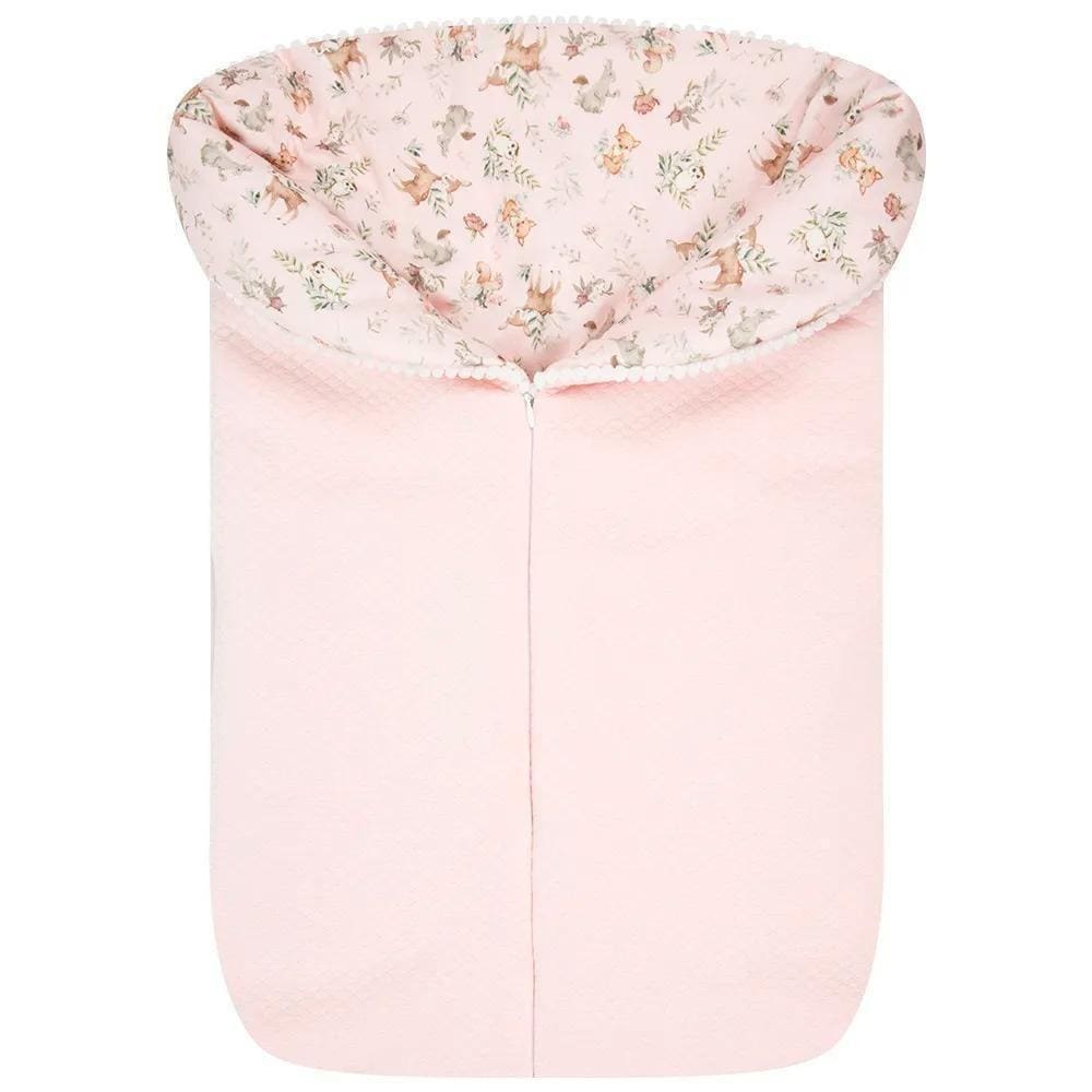 Porta Bebê Hug Floresta Magia Rosa