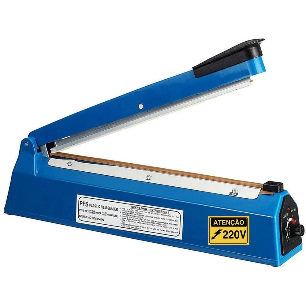 Seladora Manual 20cm Lorben Embalagens PE e PP 300W 220V Uso Doméstico