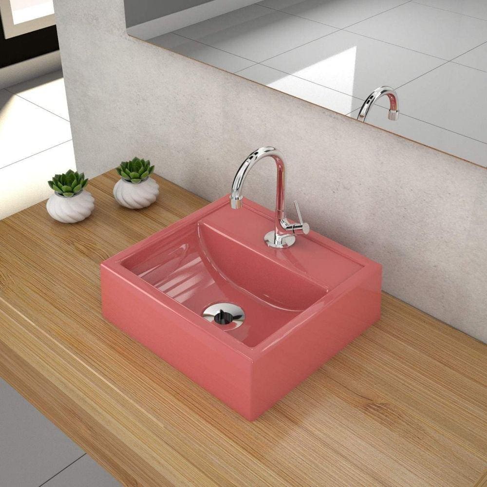 Cuba para Banheiro Q32W Compace Rosa