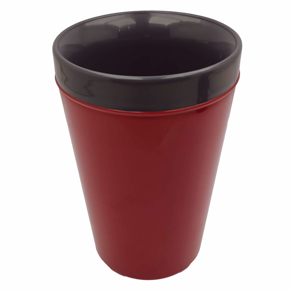 Copo Térmico Monique Parede Dupla Não Transpira 350ml Unitermi Livre BPA Vermelho