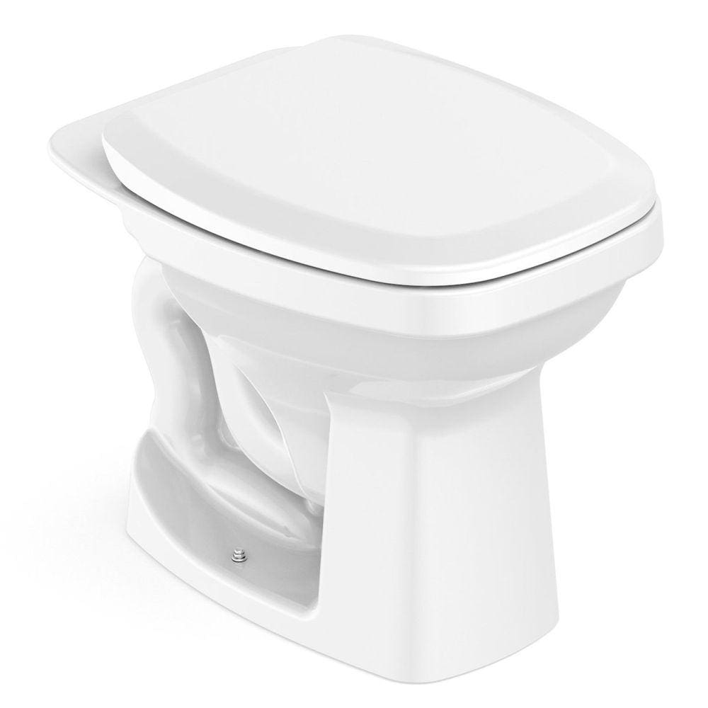 Vaso Sanitário Convencional com Assento Art Incepa Branco Brilhante