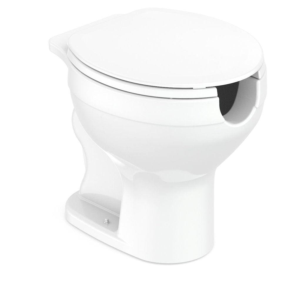 Kit Vaso Sanitário Convencional com Abertura e Assento Acesso Incepa Branco Brilhante