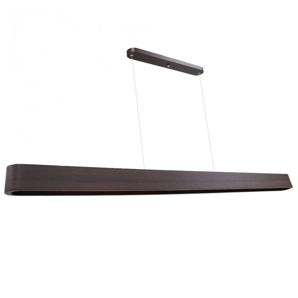 Pendente Decorativo Rettangolare Madelustre Imbuia