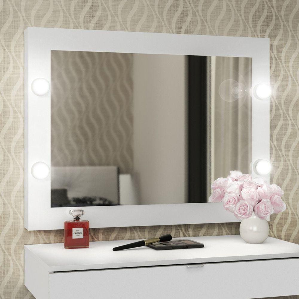 Espelho Camarim Pe2006 Tecno Mobili Branco