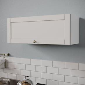 Armário Aéreo Porta Basculante 90cm Arizona CabeCasa MadeiraMadeira Branco