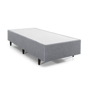Base Box Solteiro 88x188x28cm 2404 Meditare Herval Cinza