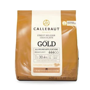 Chocolate Gotas Caramelo 30,4% Gold 400g - Callebaut