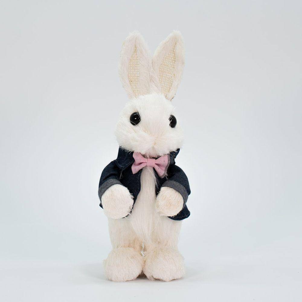 Coelho De Páscoa Enfeite Decoração Coelhinho 20cm