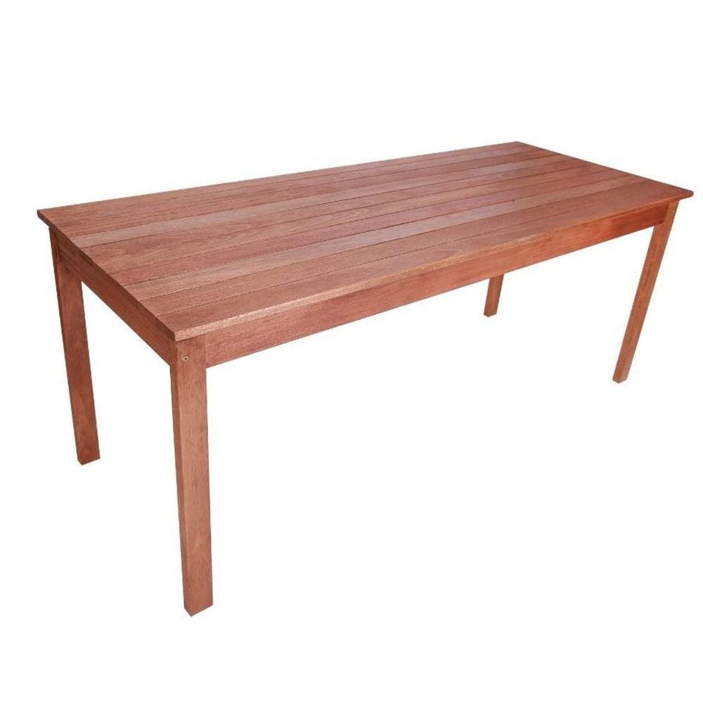 Mesa para Churrasco Madeira Maciça Ultron Cedro Rosa Madeira