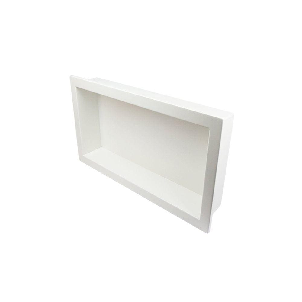 Nicho para Banheiro em Ardósia Gold 37x67x10cm Venturi Branco