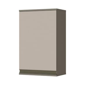 Armário Aéreo de Cozinha 1 Porta 40cm Connect Henn Duna/Cristal