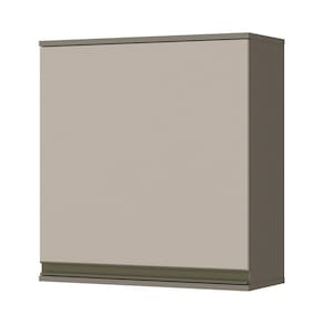 Armário Aéreo de Cozinha 1 Porta 60cm Connect Henn Duna/Cristal