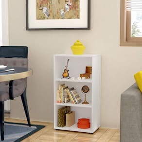Estante Multiuso 2 Prateleiras Clean Artany Branco