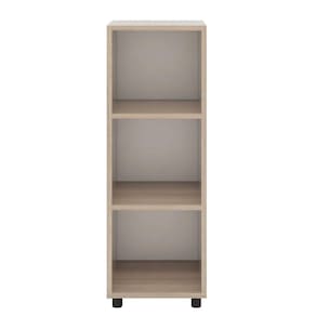 Estante Livreiro Modular 3 Nichos Austin DRD Móveis Amadeirado Montana