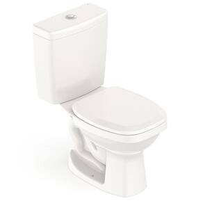Kit Vaso Sanitário com Caixa Acoplada e Assento Like Celite Pergamon Brilhante