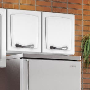Armário em Aço 80cm 2 Portas New Premium Itatiaia Branco
