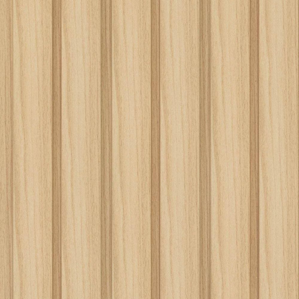 Painel Ripado em Barra 285x12,2cm 0,34m² Poliestireno Ruffino Eucalipto