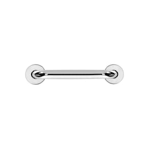 Barra Apoio de 40 cm em aço Inox ø7/8" 25mm Ba78/4 Cromado