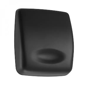 Acabamento para Válvula de Descarga Universal Matte Meber Branco Matte/Preto Matte