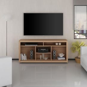 Rack para Sala de Estar 144 Cm R1475 Amendoa