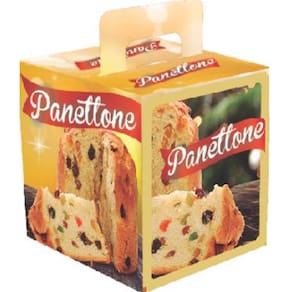 Caixa De Panetone Quadrado 500g Com 25 Unidades - Ameripan