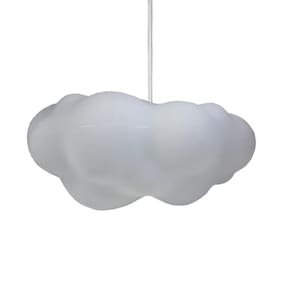 Luminária Pendente Nuvem Fluffy Usare Branco