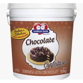 Recheio Cobertura Chocolate 9,8kg - Xamego Bom