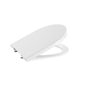 Assento Sanitário com Queda Amortecida Inspira Round Roca Branco Brilhante