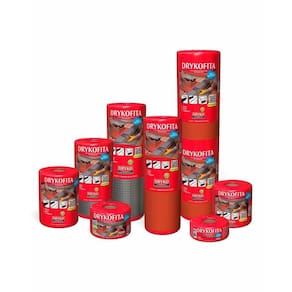 Fita Asfáltica Adesiva 90cmx10mx1mm Terracota FitaDryko Dryko Alumínio