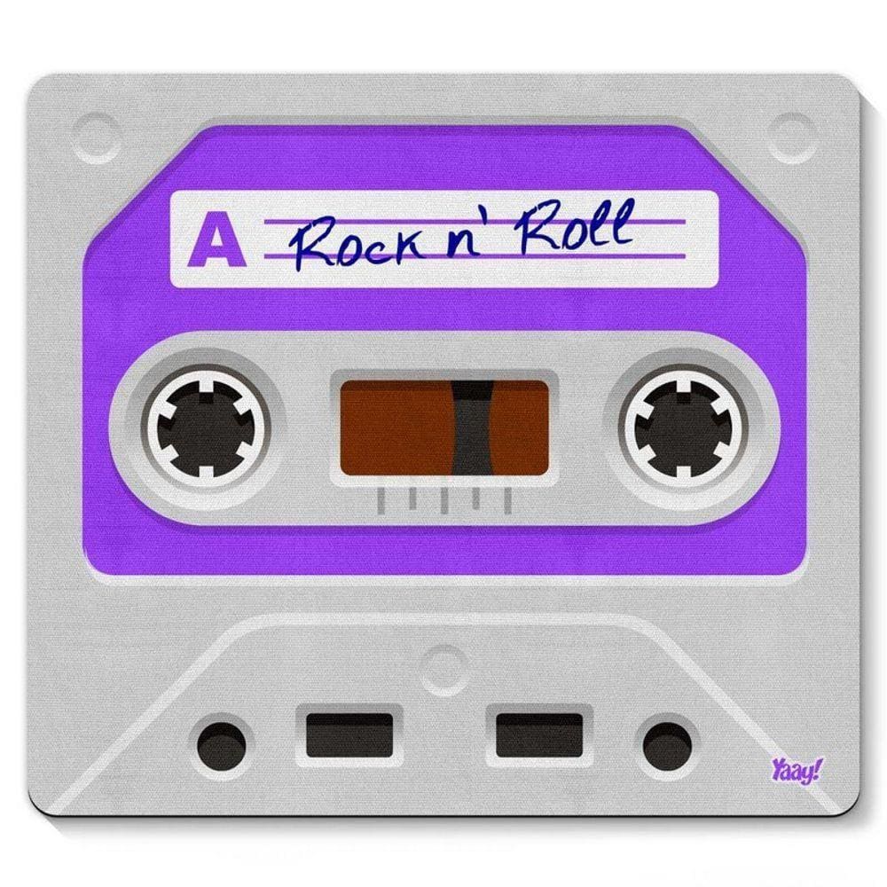 Mouse Pad Fita Cassete Rock N Roll
